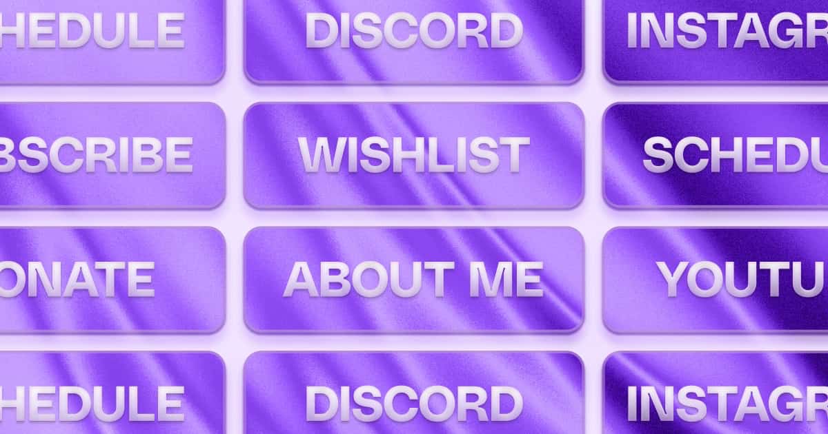 20 Twitch Panel Ideas Worth Keeping