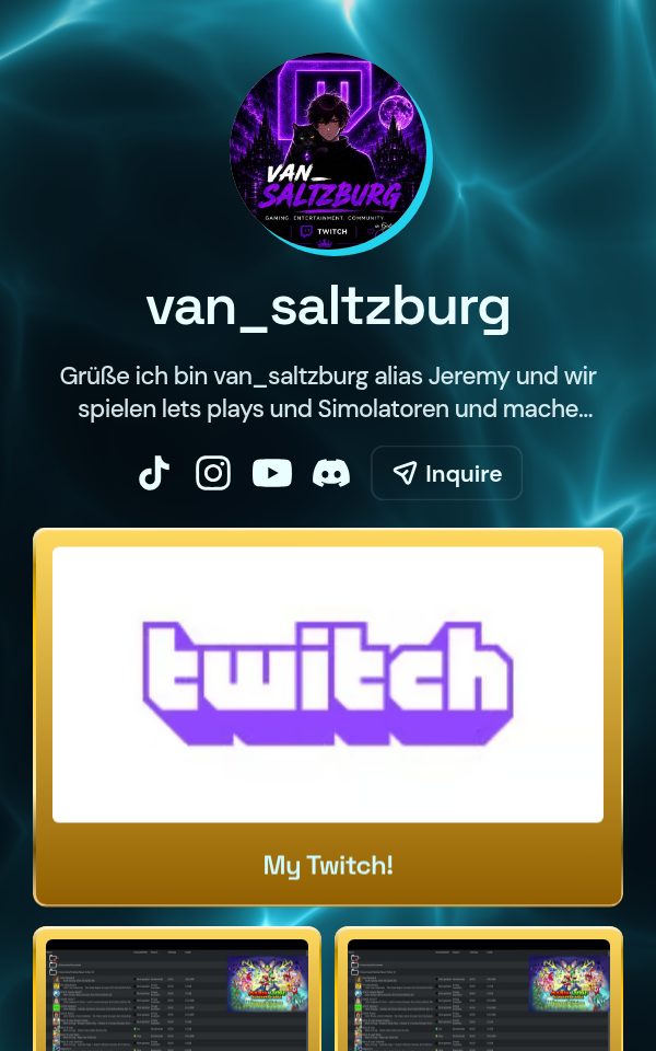 van_saltzburg's pulz.bio page