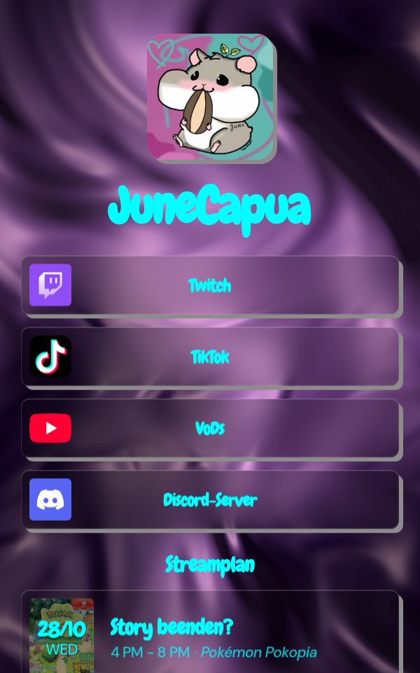 JuneCapua's pulz.bio page