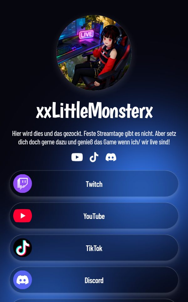 xxLittleMonsterx's pulz.bio page