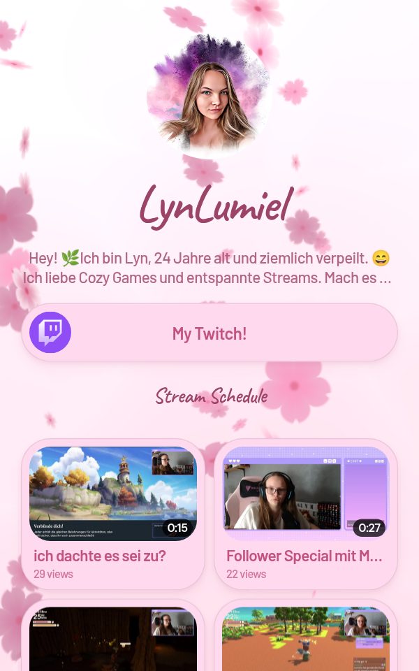 LynLumiel's pulz.bio page