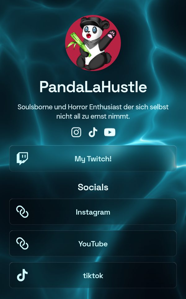 PandaLaHustle's pulz.bio page