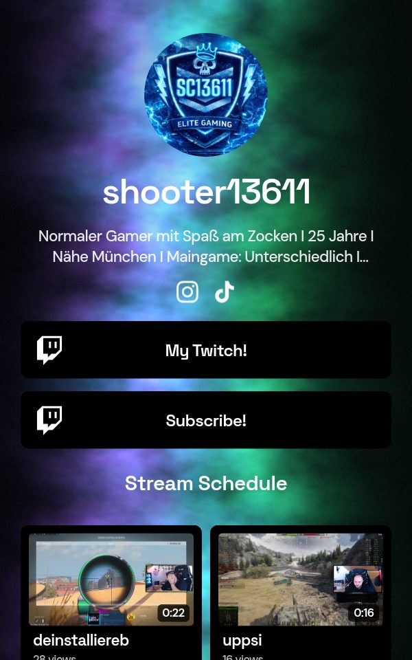 shooter13611's pulz.bio page