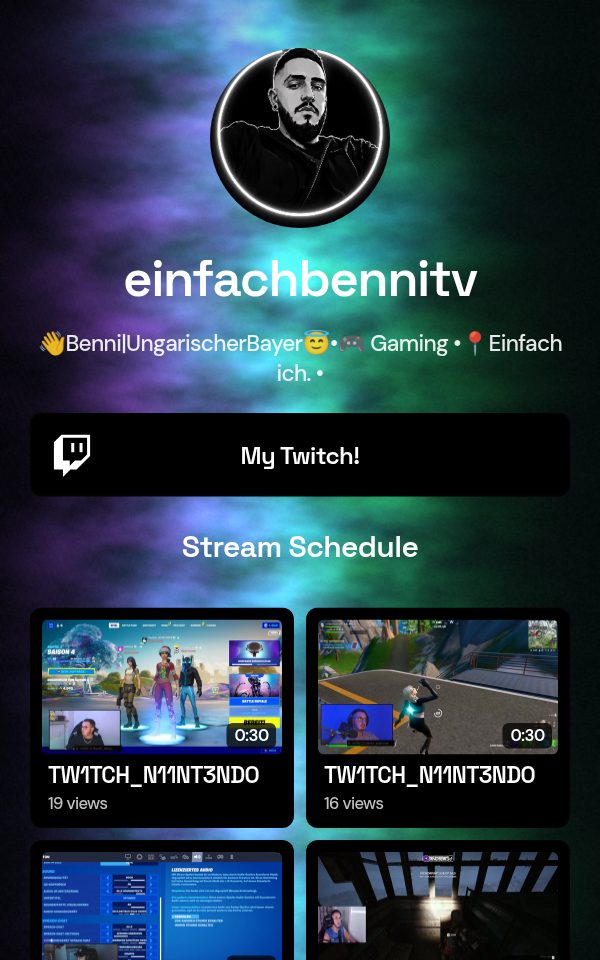 einfachbennitv's pulz.bio page