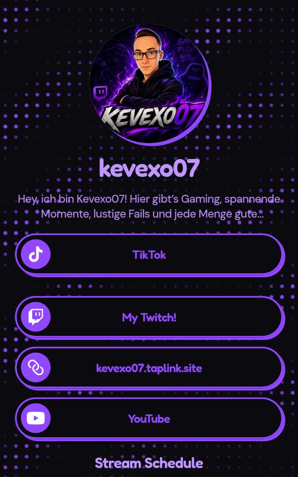 kevexo07's pulz.bio page