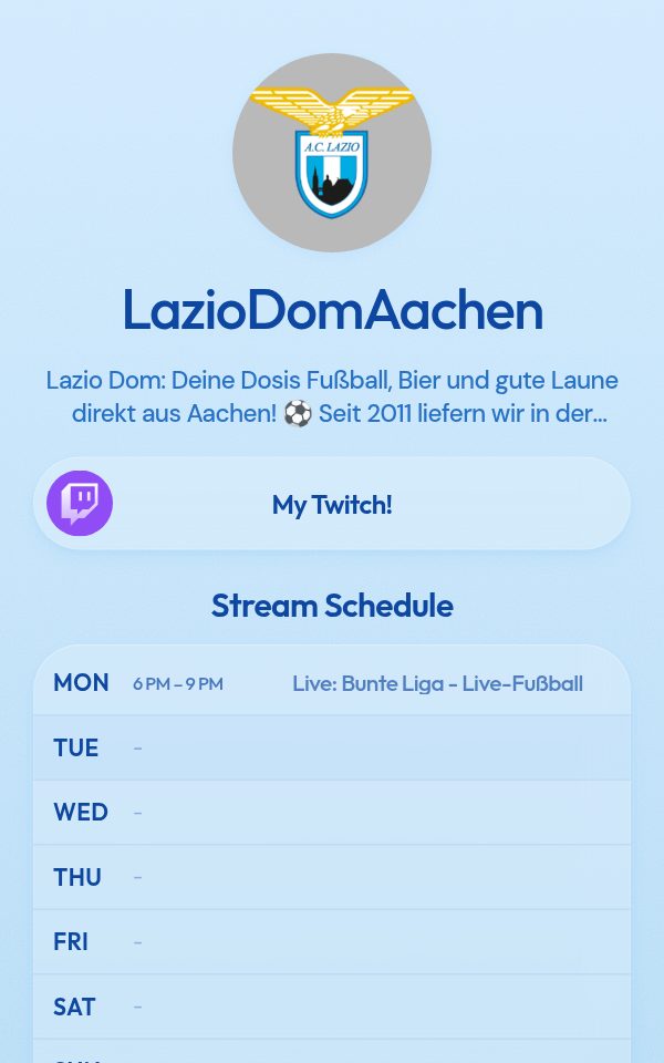 LazioDomAachen's pulz.bio page