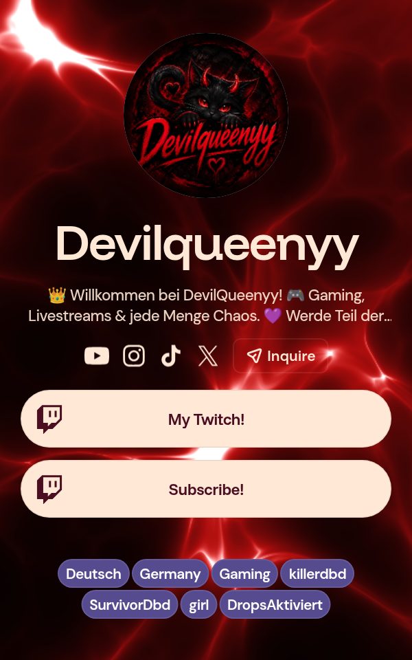 Devilqueenyy's pulz.bio page