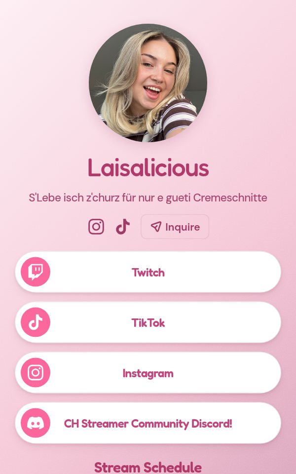 Laisalicious's pulz.bio page