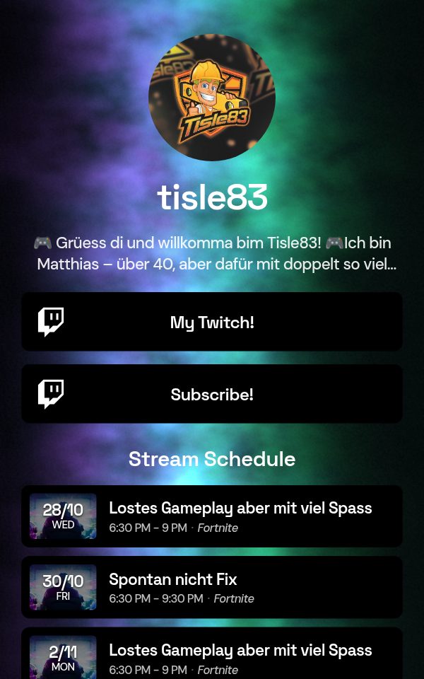 tisle83's pulz.bio page