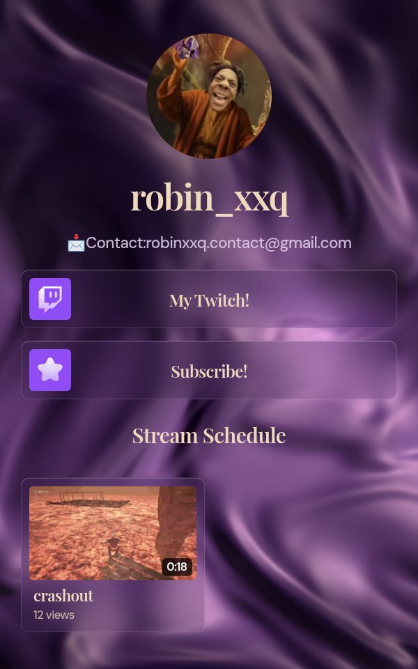 robin_xxq's pulz.bio page
